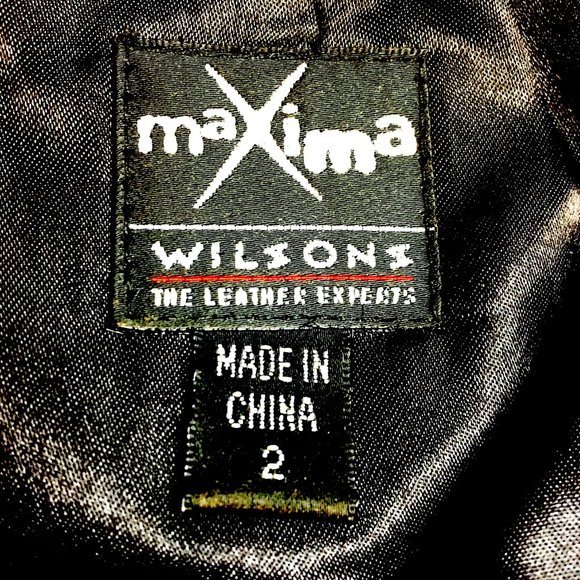 Pre-🖤 Vintage Wilsons Hi-waist Leather Pants - Picture 4 of 8